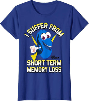 Disney Pixar Finding Dory I Suffer from Memory Loss Logo