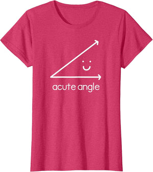 Acute Angle - Cute Funny Math Teacher