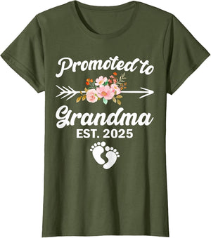 Soon to Be Grandma 2025 Promoted to Grandma Est 2025