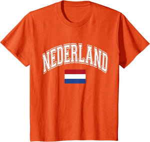 Netherlands Nederland Dutch Flag Holland Graphic