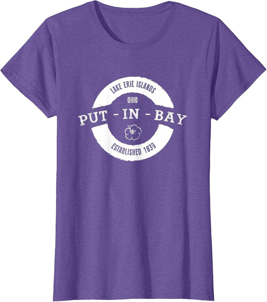 Put in Bay Ohio, Est. 1830 - Vintage & Distressed T Shirt