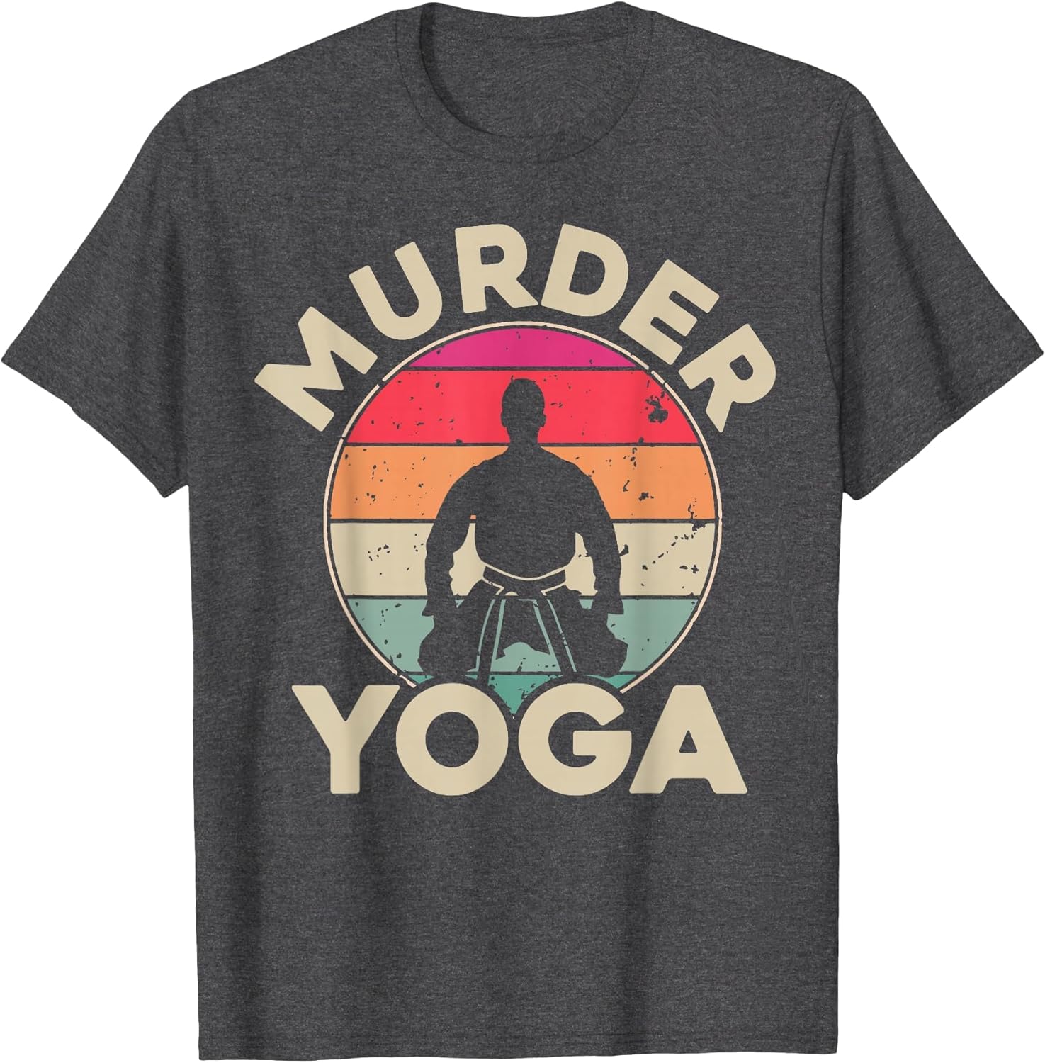 Vintage Jiu Jitsu Shirt Brazilian Jiu Jitsu Murder Yoga BJJ