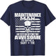 Maintenance Man - USA Flag Repair Worker Repairman Handyman