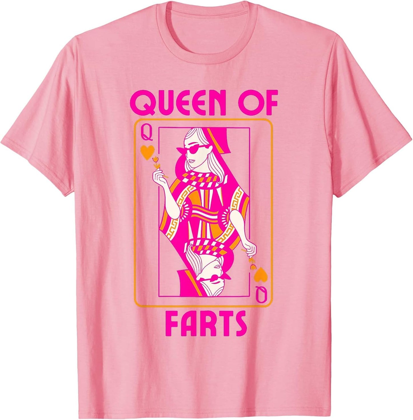 Queen of Farts Funny Playing Card Humor for Adults Squad