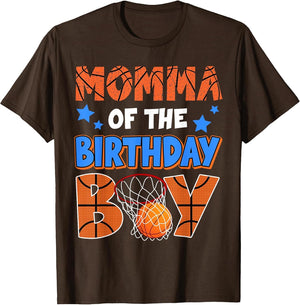 Basketball Momma of The Birthday Boy Family Matching