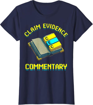 Claim Evidence Commentary AP Lang Design
