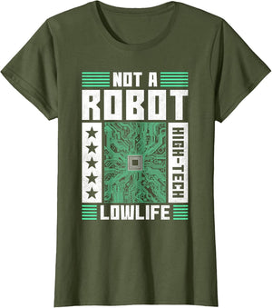 Not A Robot High Tech Lowlife, Robotics