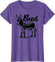 Funny Bad Ass Donkey Shirt Badass Donkey Retro Donkeys Meme