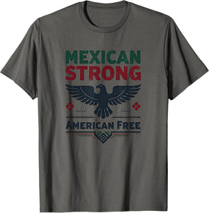 Mexican Strong American Free Heritage Design