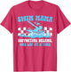 Swim Mama Groovy Swim Mom of A Swimmer Mom Swimming Mom