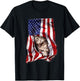 USA American Flag Cat Kitty Kitten Shirt Funny 4th July Gift