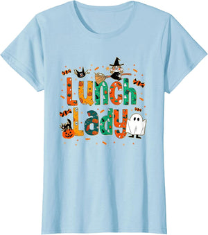 Halloween Lunch Lady Cafeteria Spooky Lunch Lady Halloween
