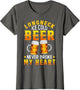 Longneck Ice Cold Beer Never Broke My Heart Vintage