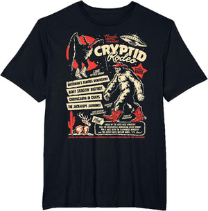 Cryptid Rodeo Mothman Chupacabra Jackalope Cowboy Halloween