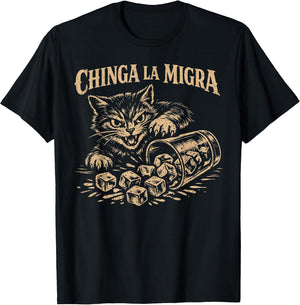 Chinga La Migra No Ice Funny Cat Meme Men Women
