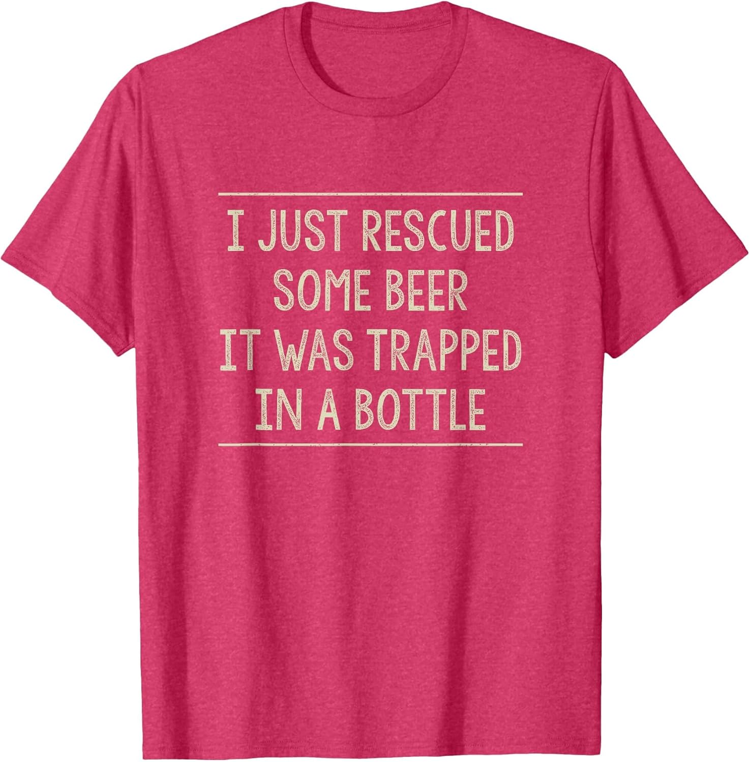 I Just Rescued Some Beer - It was Trapped in A Bottle