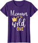 Momma of The Wild One 1st Birthday First Thing Matching