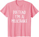 Pretend I'm A Milkshake Costume Halloween Simple Adult Kid