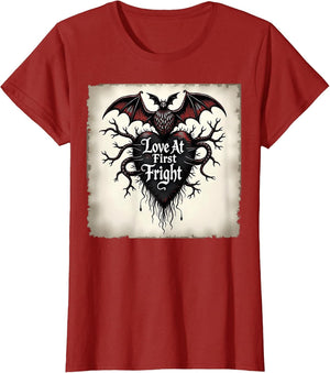 Love at First Fright Horror Gothic Romance Shirt