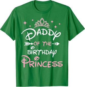 Daddy of The Birthday Princess Toddler Kid Girl Family Dad