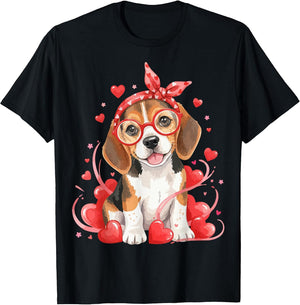 Cute Beagle Dog Heart Love Valentine Pet Animal Lovers