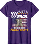 Just a Woman Who Wore Combat Boots Female Veteran Woman