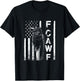 Funny F CAW F Crow with USA Flag