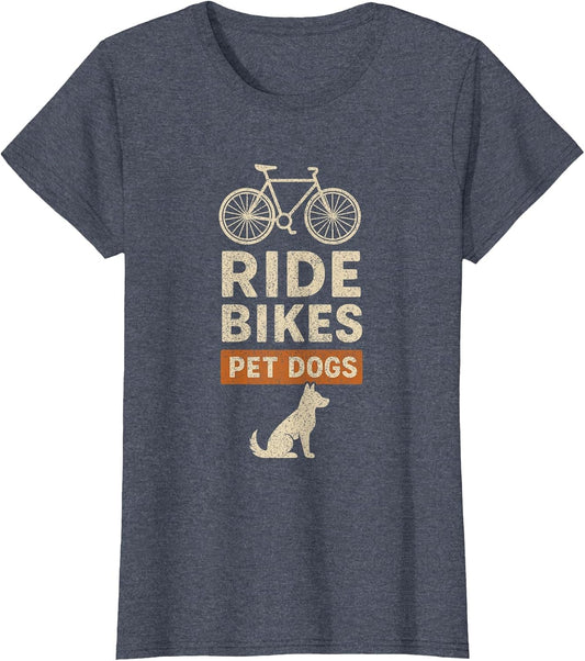 Cycling Dog Gravel Road Bike Rider Cyclist Bicycle Lover