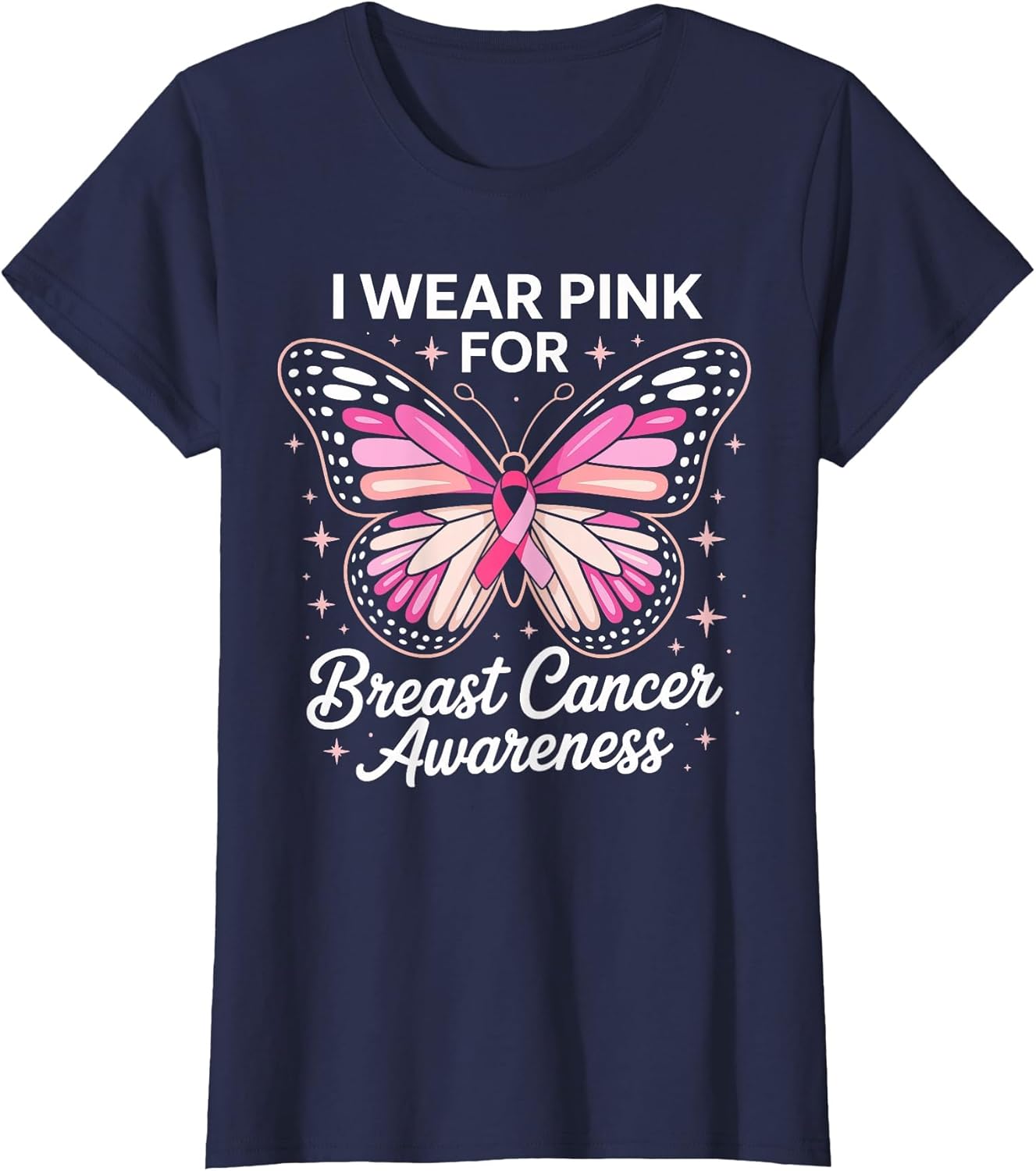 I Wear Pink for Breast Cancer Awareness
