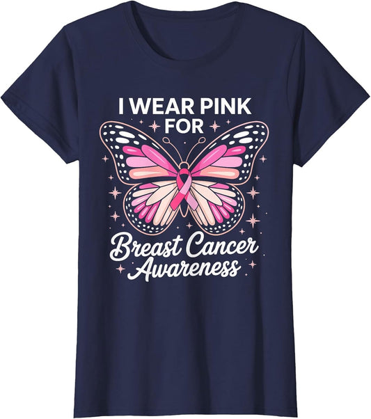 I Wear Pink for Breast Cancer Awareness