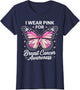 I Wear Pink for Breast Cancer Awareness