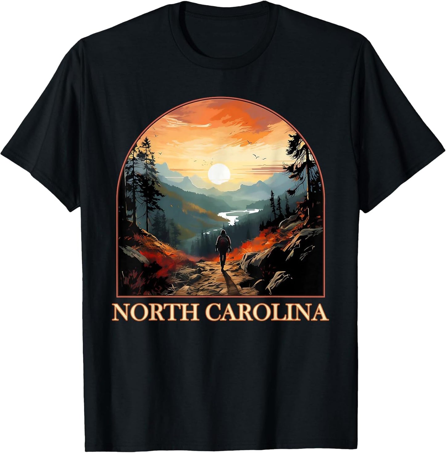North Carolina NC Hiking Mountain State Pride
