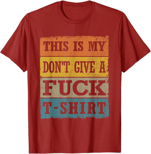 This is My Don't Give A Fuck- Retro Bad Attitude