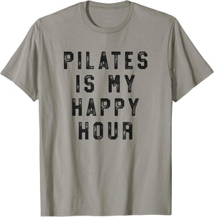 Pilates is My Happy Hour Funny Simple