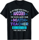If at First You Don't Succeed Try Doing Your Math Teacher