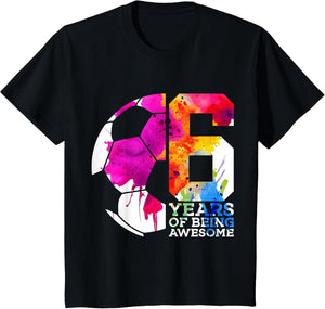 6 Years of Being Awesome Soccer 6TH Birthday