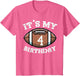 Kids Its My 4th Birthday American Football 4 Year Old Bday Boys