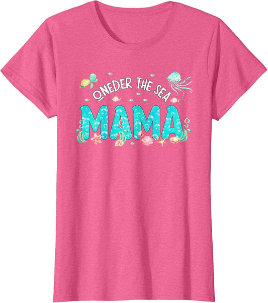 Under Sea Mama Birthday Girl Boy Matching Family Party