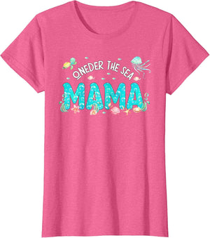 Under Sea Mama Birthday Girl Boy Matching Family Party