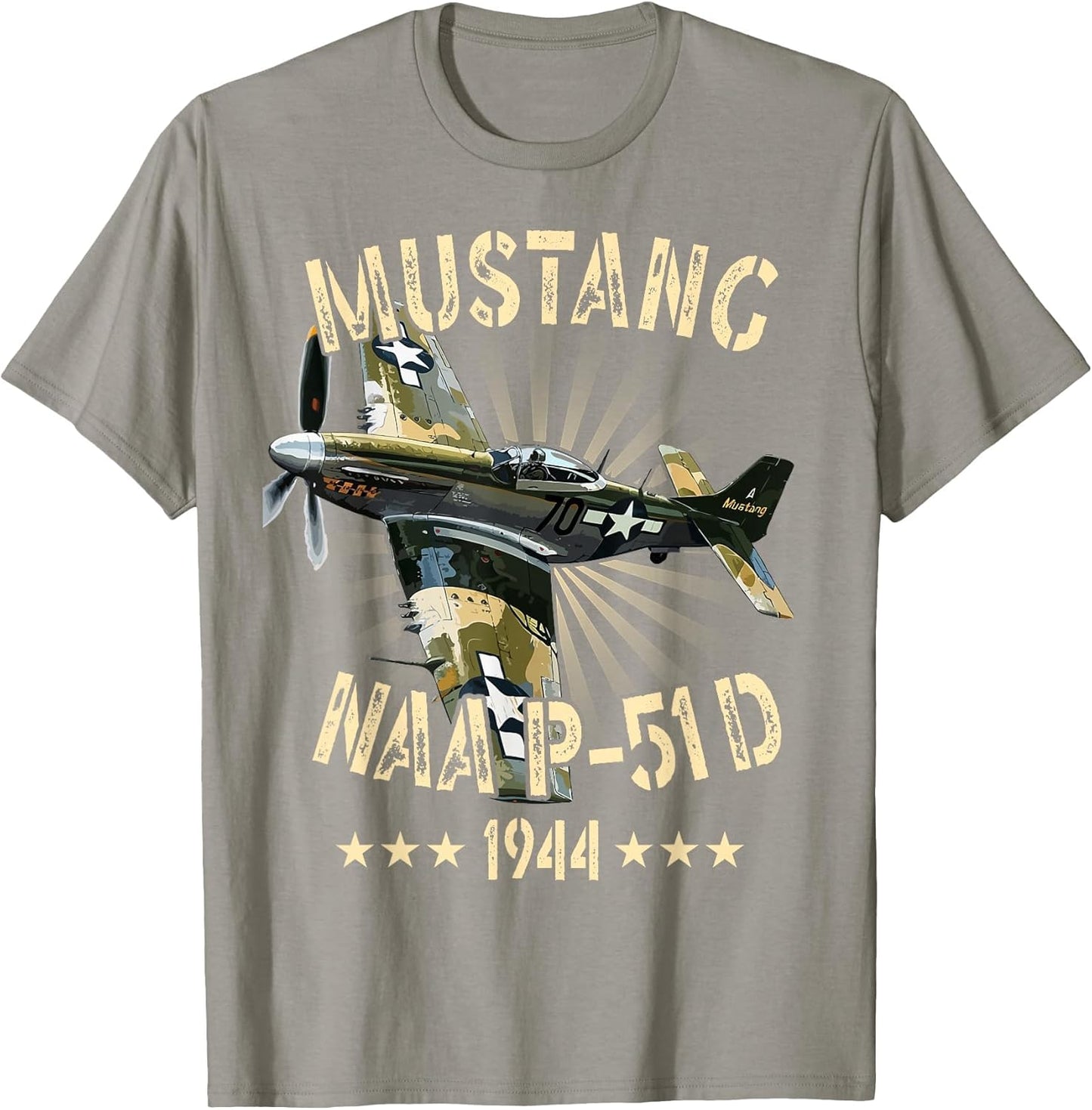 P-51D Mustang Vintage North American P-51D Fighter Warbirds