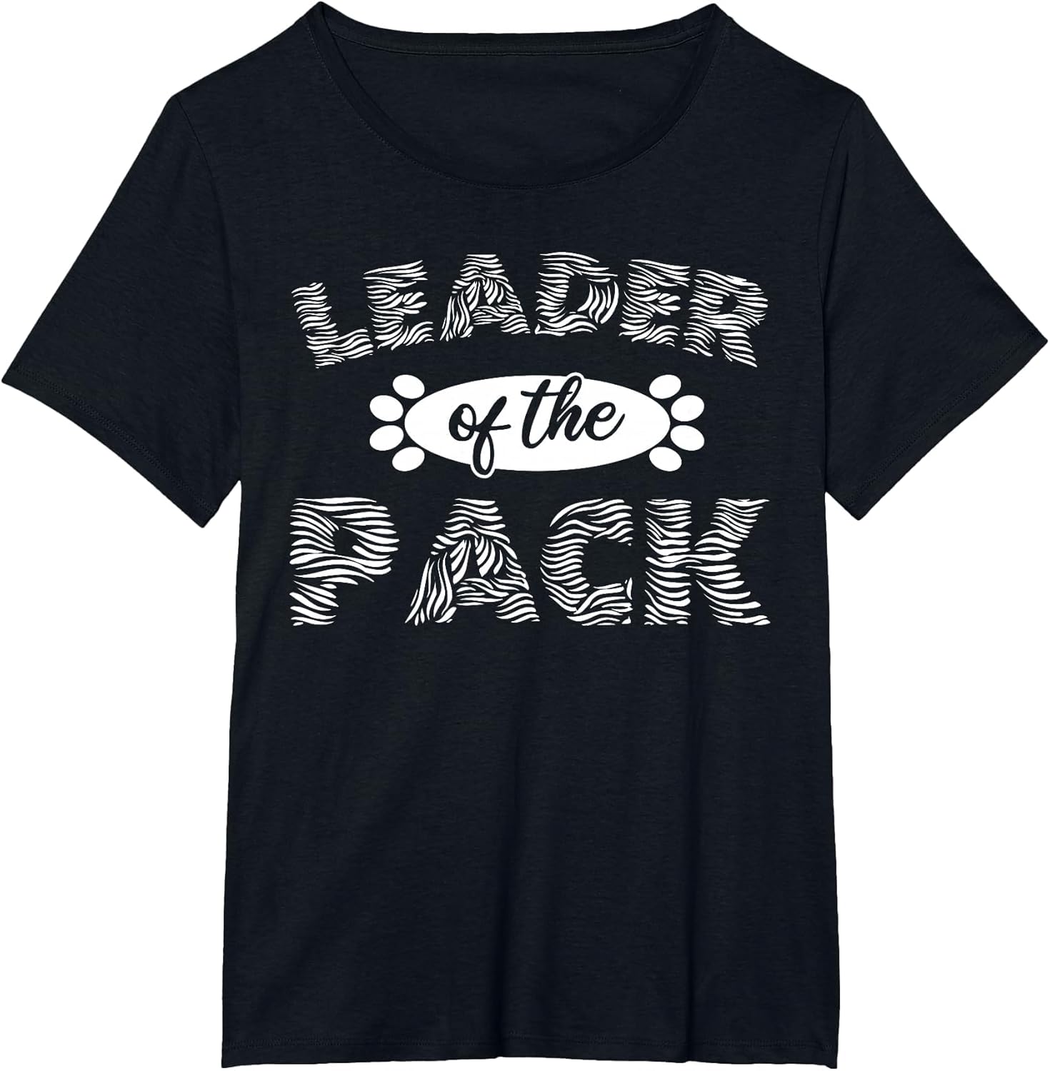 Wolf Pack Gift Design | Leader of The Pack Paw Print Design