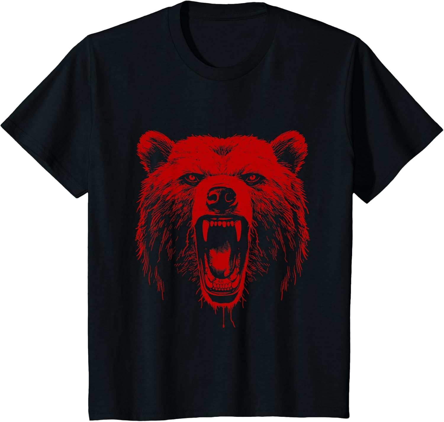 Bear Angry Grizzly Bear Hiking Camping Camper