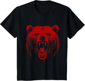 Bear Angry Grizzly Bear Hiking Camping Camper
