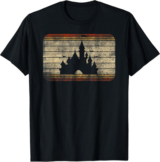 Magic Theme Castle Kingdom Amusement Park Retro 80's