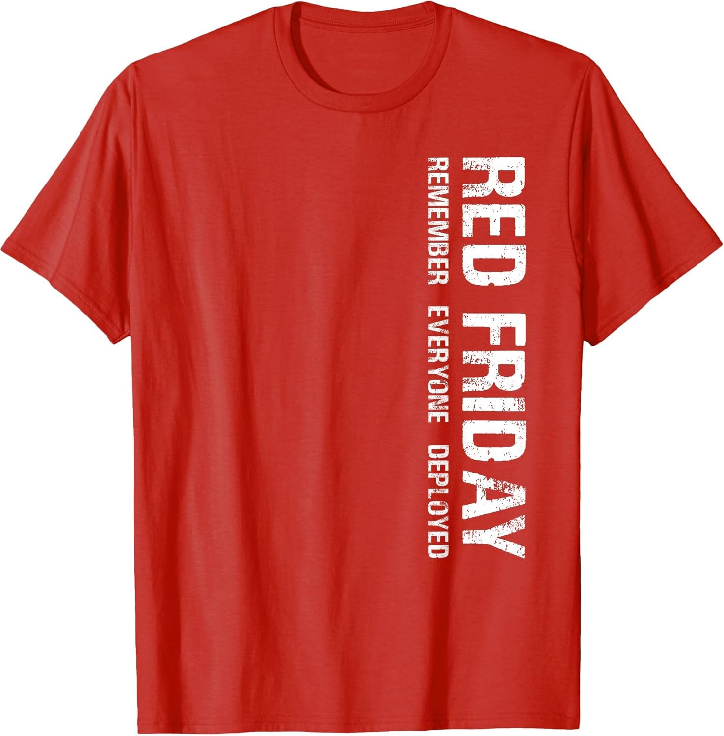 On Fridays We Wear Red Soldiers Veterans Day and Friday RED