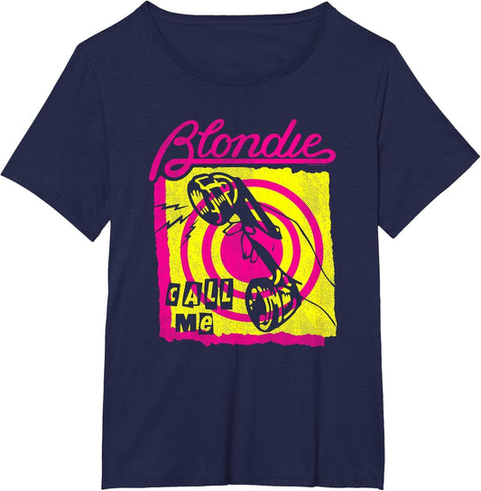 Blondie Call Me Colorful Vintage Band