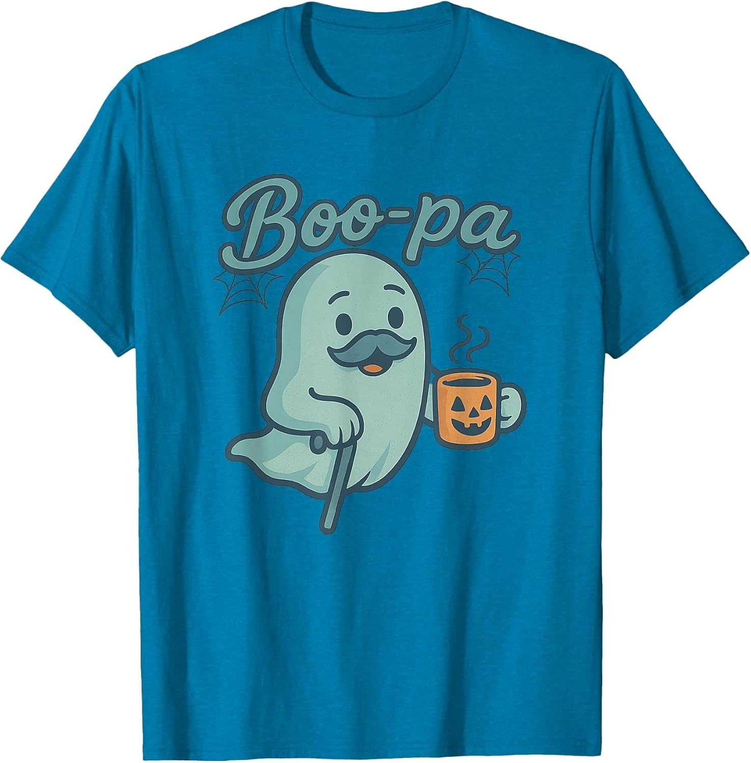 Boo-pa Halloween Grandpa Ghost Funny Boo Pa Pumpkin Coffee