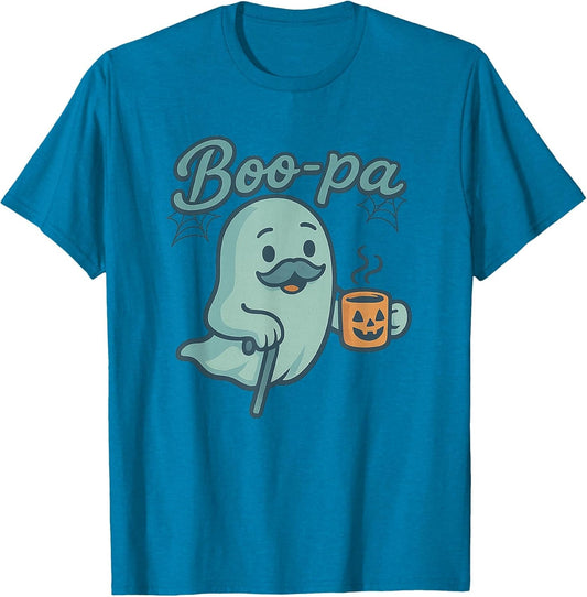 Boo-pa Halloween Grandpa Ghost Funny Boo Pa Pumpkin Coffee