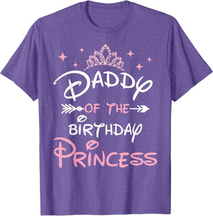 Daddy of The Birthday Princess Toddler Kid Girl Family Dad