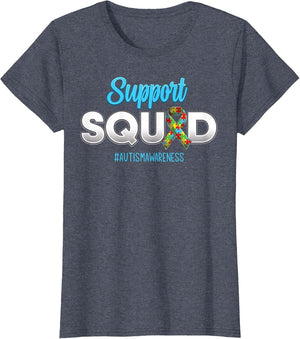Support Squad Autism Awareness Proud Supporter Men Women Kid